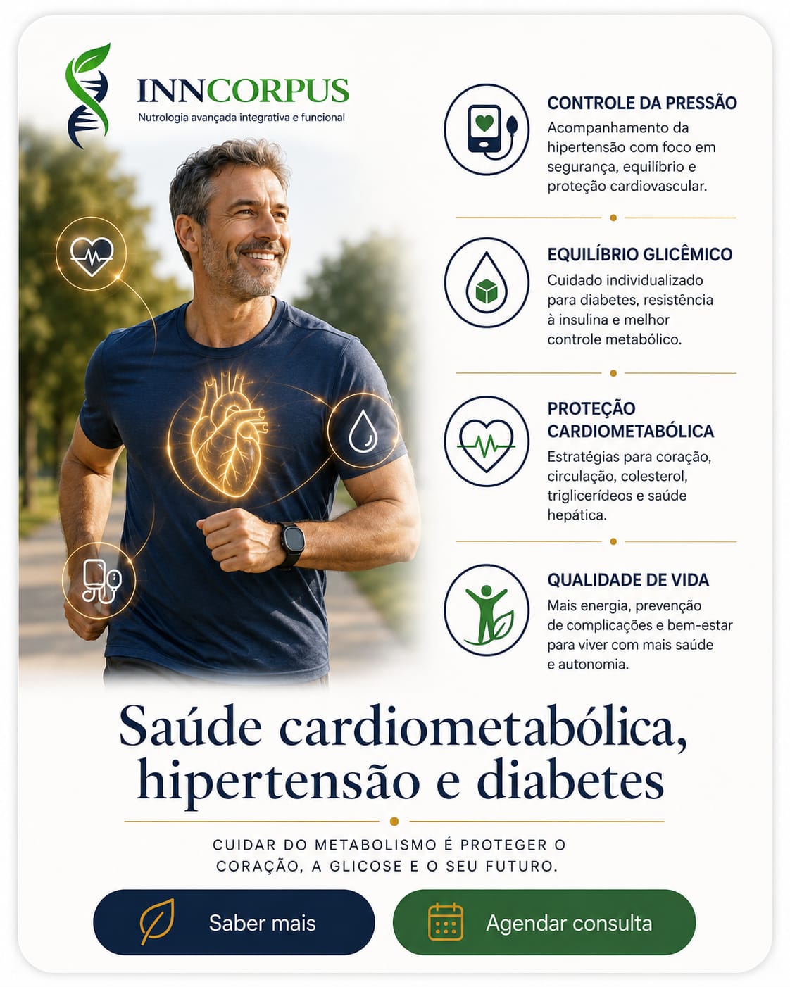 Saúde Cardiometabólica, Hipertensão e Diabetes
